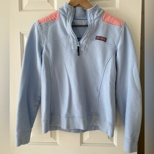 Vineyard Vines Light Blue Cotton Pullover